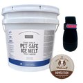Winter Paw Protection - Natural Rapport Ice Melt, Natural Dog Company Paw Protection Balm, Bark Brite Dog Boots, Small