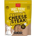 Cloud Star Wag More Bark Less Jerky Philly Cheesesteak Beef Dog Treats, 10-oz bag