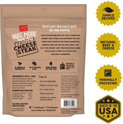 Cloud Star Wag More Bark Less Jerky Philly Cheesesteak Beef Dog Treats, 10-oz bag slide 2 of 8