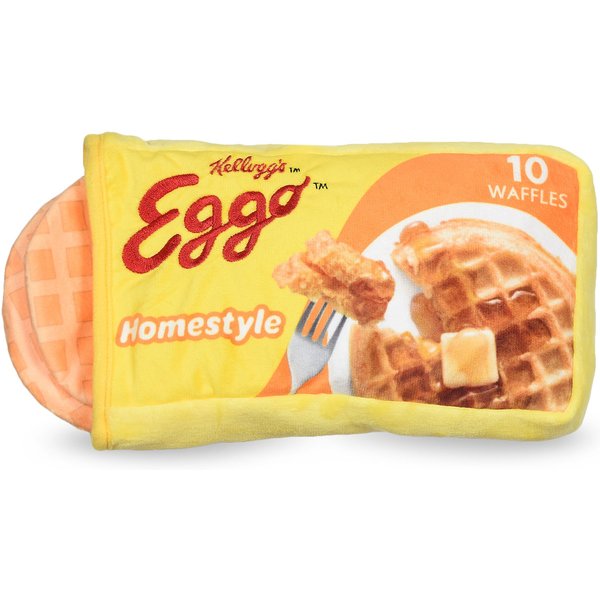 Out of Stock FETCH FOR PETS Kellogg's Eggo Box Figure Plush Squeaky