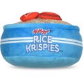 Fetch for Pets Kellogg's Rice Krispies Bowl Plush Figure Squeaky Dog Toy, Small