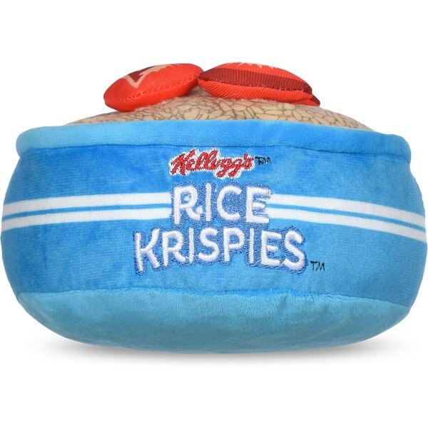 Fetch For Pets Kellogg's Frosted Flakes Bowl Plush Figure Squeaky Dog Toy, Small