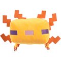 Fetch For Pets Minecraft Gold Axolotl Figure Plush Squeaky Dog Toy, Large