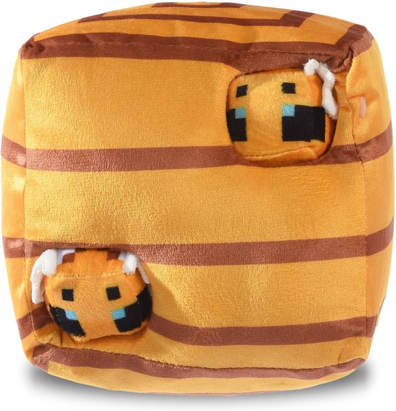 FETCH FOR PETS Minecraft Bee Nest Burrow Dog Toy 