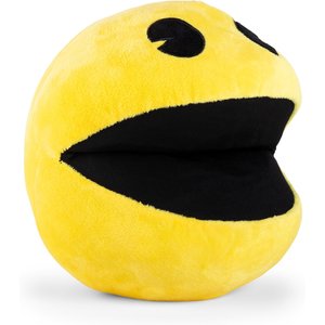 Fetch For Pets Pac-Man Pac-Man Figure Plush Squeaky Dog Toy, Small