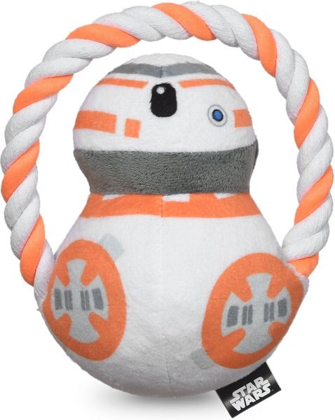 Fetch For Pets Star Wars Bb8 Rope Head Plush Dog Toy