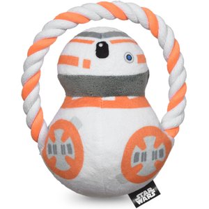 Fetch For Pets Star Wars Bb8 Rope Head Plush Dog Toy 