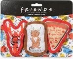 Fetch for Pets Friends Pizza, Cat, Lobster Canvas Toy Plush Cat Toy with Catnip, 3 count