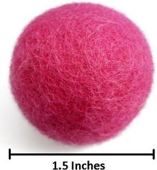 Earthtone Solutions Felted Wool Cat Ball Toy, 6 count slide 2 of 6