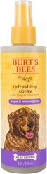 Burt's Bees Sage & Lemongrass Scented Dog Deodorizing Spray, 8-oz bottle