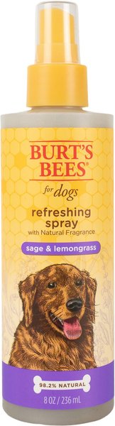 Burt's Bees Sage & Lemongrass Scented Dog Deodorizing Spray, 8-oz bottle slide 1 of 5