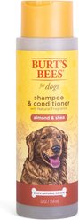 Burt's Bees Almond & Shea Scented Dog Shampoo & Conditioner, 12-oz bottle