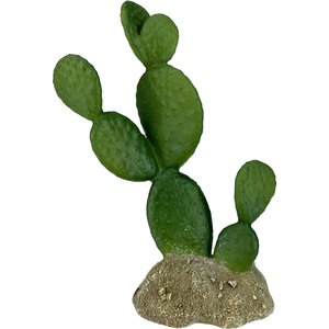 Komodo Cactus Prickly Pear Reptile Ornament, Green
