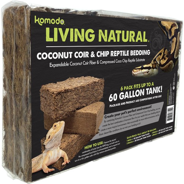 Reptile prime coconut sales fiber bedding substrate