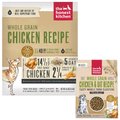 The Honest Kitchen Whole Grain Chicken Recipe Dehydrated Food + Food Clusters Whole Grain Chicken & Oat Recipe Dog Food, 5-lb bag