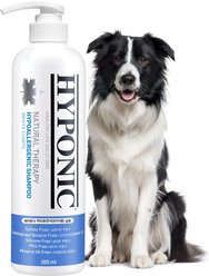 Hyponic Natural Therapy Hypoallergenic White Coats & Brightening Dog Shampoo, 10.1-oz bottle
