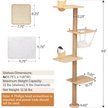 COZIWOW 69-in Wall Mounted Shelf Climbing Cat Tree - Chewy.com