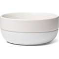 Waggo Cling Non-Skid Silicone Bottom Dog & Cat Bowl, White, Large, 8-cup