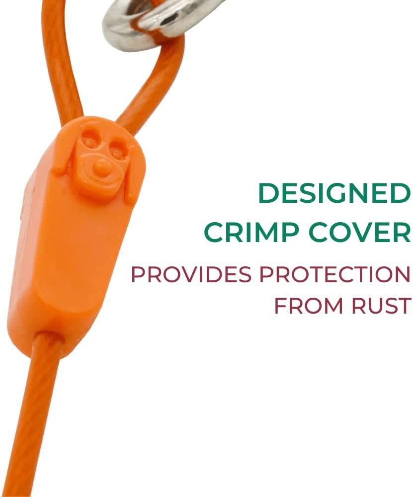 INTELLILEASH TieOut Dog Cables, 100ft, 250lb