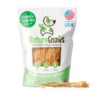 Nature Gnaws Natural Turkey Flavored Tendons Dog Chews, 8-oz bag