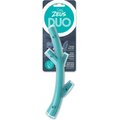 Zeus Duo Stick Dog Toy, Turquoise, 9-in