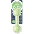 Zeus Duo Spike Dumbbell Dog Toy, 7-in, Green