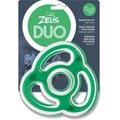 Zeus Duo Ninja Star Dog Toy, 5-in, Green