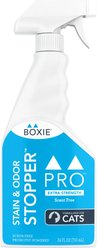 Boxiecat Fragrance Free Cat Stain & Odor Remover, 24-oz bottle