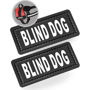 Reflective Service Dog Patches with Hook Backing for Service Animal Vests -  China Dog Patch and ID Sticker price