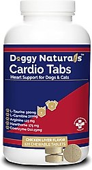 Pet Health Pharma Cardio Heart Health Chicken Flavored Tablets Supplements for Cats & Dogs, 120 count