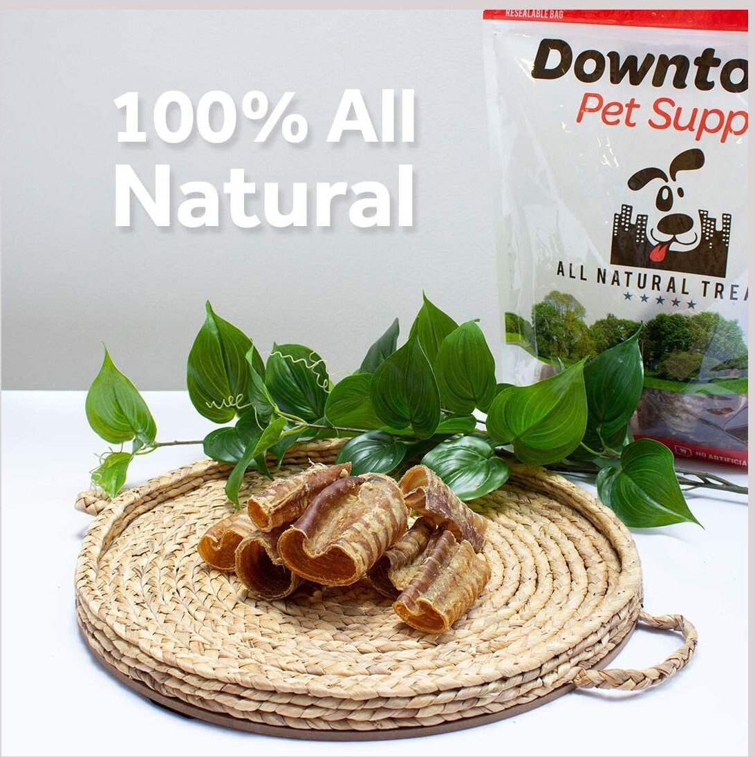 DOWNTOWN PET SUPPLY USA Beef Trachea 3in Dog Treats, 50 count