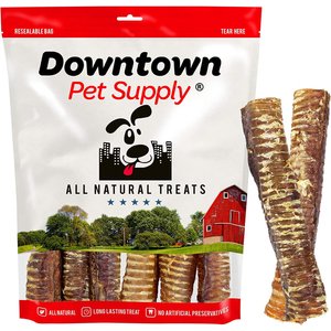 Downtown Pet Supply USA Beef  Trachea Strips 6-in Dog Treats