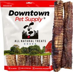 Downtown Pet Supply USA Beef Trachea 9-in Dog Treats, 12 count
