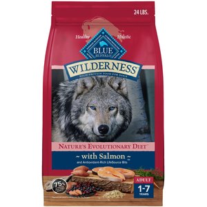 BLUE BUFFALO Wilderness Red Meat Grains Rocky Mountain Recipe High Protein Adult Dry Dog Food 24 lb bag Chewy