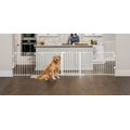 Regalo 6 Panel Super Wide Dog Gate & Dog Play Yard, White, 130-in wide