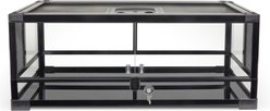 Zilla QuickBuild Terrarium, Black, 30-in