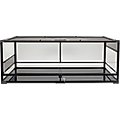 Zilla QuickBuild Terrarium, Black, 48-in
