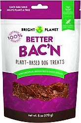 Bright Planet Pet Better Bac'n Pork Flavored Soft & Chewy Dog Treats, 6-oz bag
