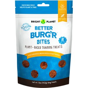 Bright Planet Pet Better Burg'r Beef Flavored Soft & Chewy Dog Training Treats, 5-oz bag