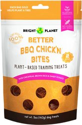 Bright Planet Pet Better BBQ Chick'n Chicken Flavored Soft & Chewy Dog Training Treats, 5-oz bag