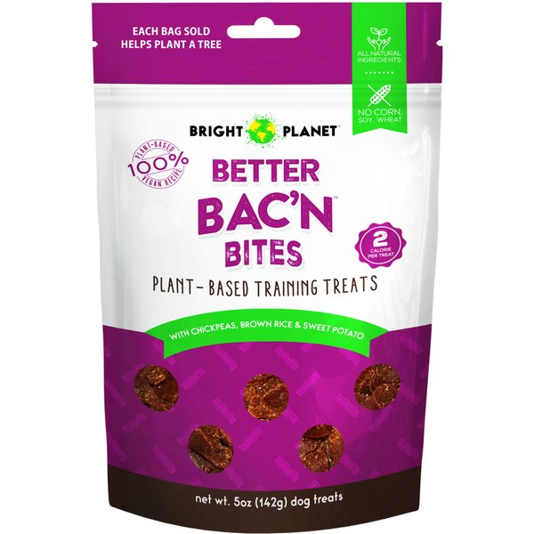 Bright Planet Pet Better Burg'r Beef Flavored Soft & Chewy Dog Treats, 12-oz bag