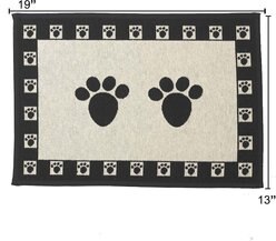 PetRageous Designs Paws Tapestry Placemat, Regular slide 2 of 4