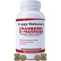 Pet Health Pharma Cranberry D-Mannose Urinary Tract Infection Support Cat & Dog Supplement, 60 count