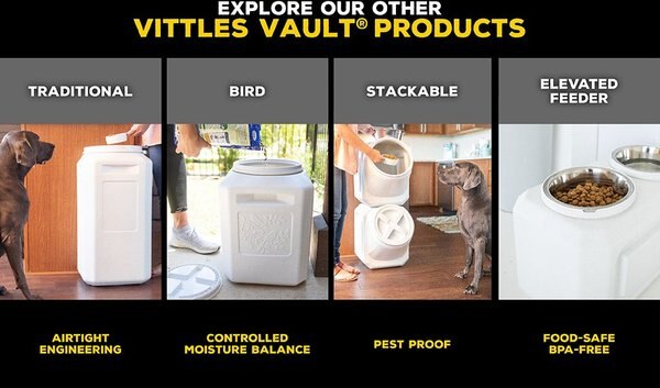Gamma2 Vittles Vault Outback Bird Food Storage, 35-lb