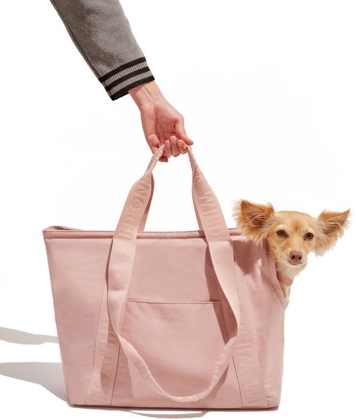 Wild One Cotton Everyday Dog Carrier, Pink slide 1 of 6