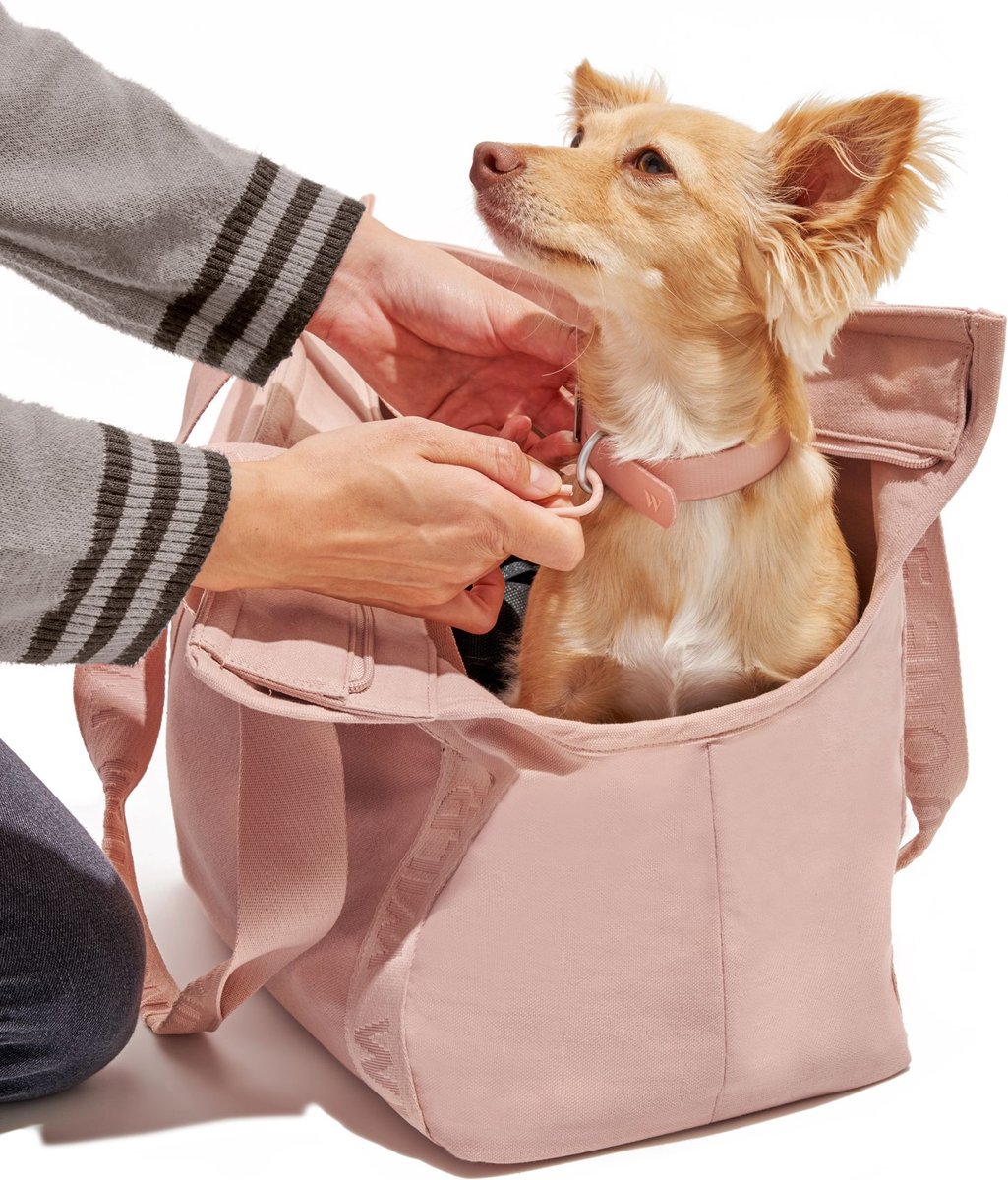 Luxury Cozy Designer Dog Carrier House- Junior Checker Carrier Lovely Pink