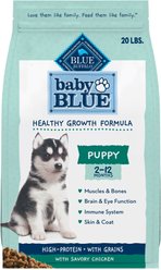 Blue Buffalo High Protein Puppy Chicken Dry Dog Food, 20-lb bag