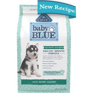 Blue Buffalo High Protein Puppy Chicken Dry Dog Food, 4-lb bag