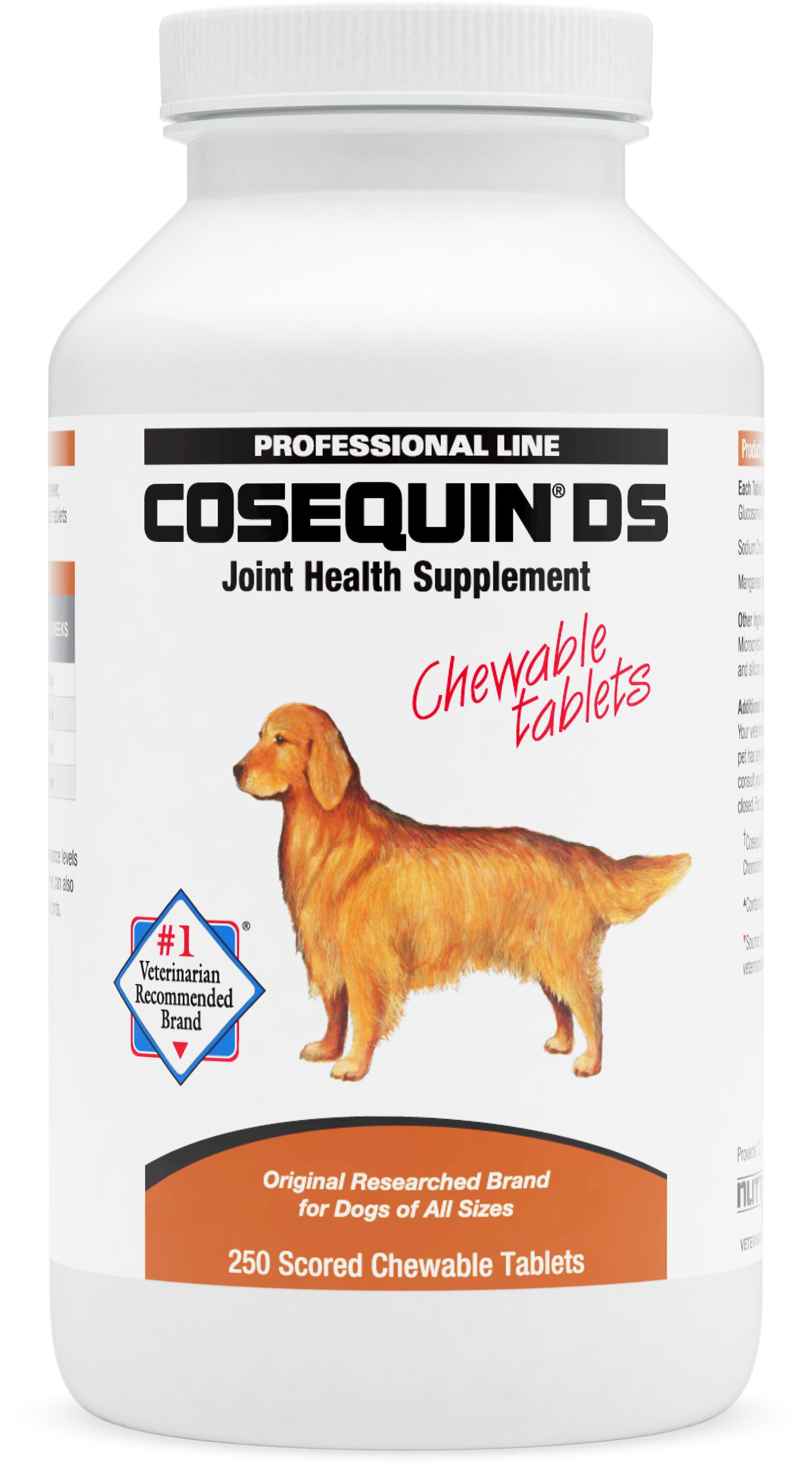 NUTRAMAX Cosequin with Glucosamine & Chondroitin DS Chewable Tablets