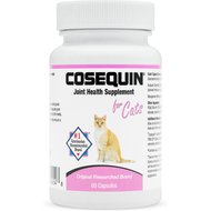 Nutramax Cosequin Hip & Joint with Glucosamine & Chondroitin Capsules Joint Supplement for Cats, 80 count